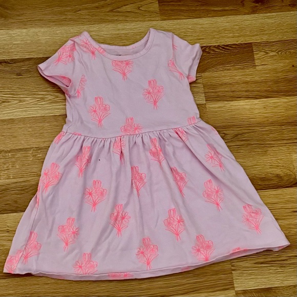 Cat & Jack Other - Cat & Jack Girls Pink Floral Dress, Size 4T
